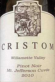 Cristom 2010 Mt. Jefferson Cuvee Pinot Noir