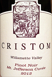 Cristom 2012 Mt. Jefferson Cuvee Pinot Noir