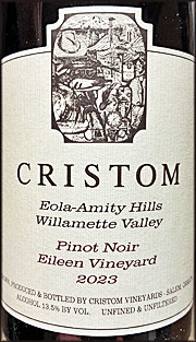 Cristom 2023 Eileen Pinot Noir