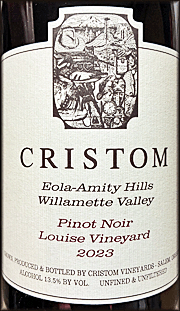 Cristom 2023 Louise Vineyard Pinot Noir