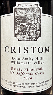 Cristom 2024 Mt. Jefferson Cuvee Pinot Noir