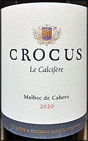 Crocus 2020 Le Calcifere Malbec