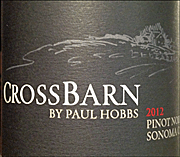 CrossBarn 2012 Sonoma Coast Pinot Noir