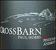 CrossBarn 2013 Anderson Valley Pinot Noir