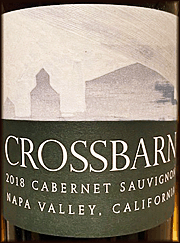 CrossBarn 2018 Napa Valley Cabernet Sauvignon