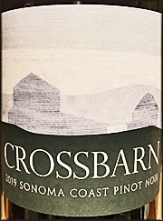 CrossBarn 2019 Sonoma Coast Pinot Noir