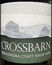 CrossBarn 2020 Sonoma Coast Pinot Noir