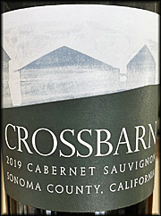 Crossbarn 2019 Sonoma County Cabernet Sauvignon