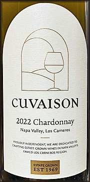 Cuvaison 2022 Estate Chardonnay