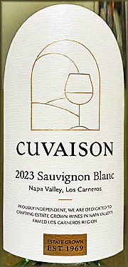 Cuvaison 2023 Estate Sauvignon Blanc