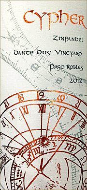 Cypher 2012 Dante Dusi Zinfandel