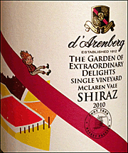 D'Arenberg 2010 The Garden of Extraordinary Delights Shiraz