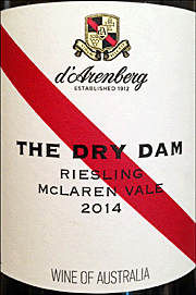 D'Arenberg 2014 Dry Dam Riesling