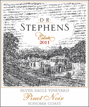 D R Stephens 2011 Silver Eagle Pinot Noir
