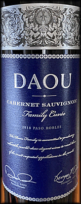 DAOU 2018 Family Cuvee Cabernet Sauvignon