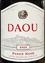 DAOU 2020 Santa Barbara County Pinot Noir