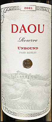 DAOU 2021 Unbound Reserve