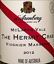d'Arenberg 2012 Hermit Crab
