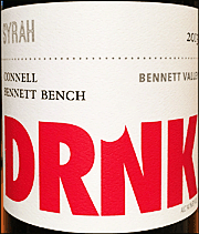 DRNK 2013 Connell Bennett Bench Syrah
