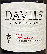 Davies Vineyards 2022 Napa Valley Cabernet Sauvignon
