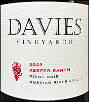 Davies Vineyards 2023 Keefer Ranch Pinot Noir
