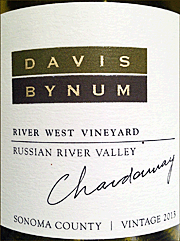 Davis Bynum 2013 Chardonnay