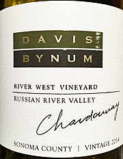 Davis Bynum 2014 River West Vineyard Chardonnay