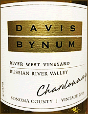 Davis Bynum 2016 River West Vineyard Chardonnay