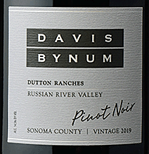 Davis Bynum 2019 Dutton Ranches Pinot Noir