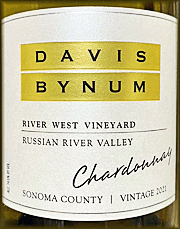Davis Bynum 2021 River West Vineyard Chardonnay