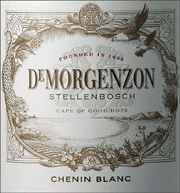 De Morgenzon 2010 Chenin Blanc