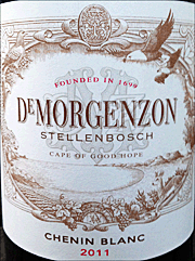 De Morgenzon 2011 Chenin Blanc