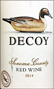 Decoy 2014 Red Wine