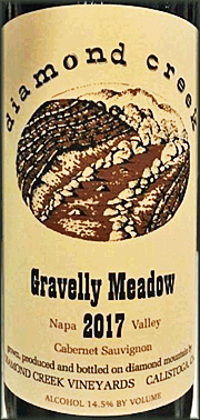 Diamond Creek 2017 Gravelly Meadow Cabernet Sauvignon