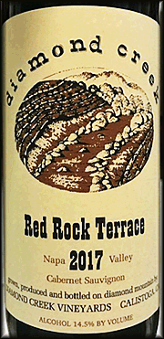 Diamond Creek 2017 Red Rock Terrace Cabernet Sauvignon