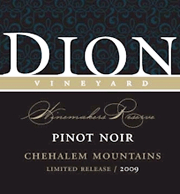 Dion 2009 Winemakers Reserve Pinot Noir