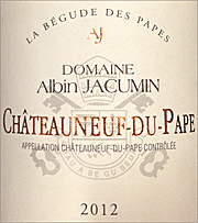 Albin Jacumin 2012 Begude des Papes Chateauneuf du Pape