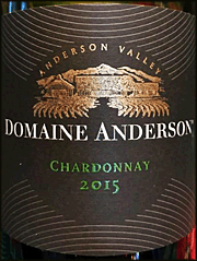 Domaine Anderson 2015 Chardonnay