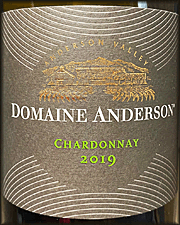 Domaine Anderson 2019 Chardonnay