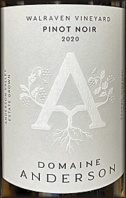 Domaine Anderson 2020 Walraven Pinot Noir