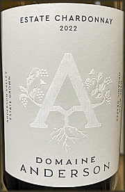 Domaine Anderson 2022 Estate Chardonnay