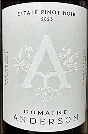 Domaine Anderson 2023 Estate Pinot Noir