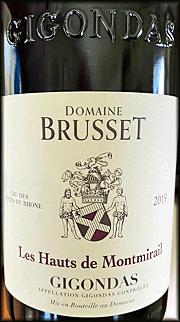 Domaine Brusset 2019 Les Hauts de Montmirail