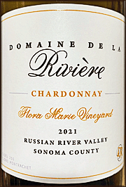Domaine de la Riviere 2021 Flora Marie Vineyard Chardonnay
