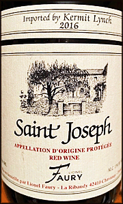 Faury 2016 Saint Joseph