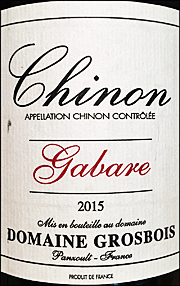 Domaine Grosbois 2015 Chinon Gabare