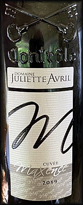 Domaine Juliette Avril 2019 Cuvee Maxence