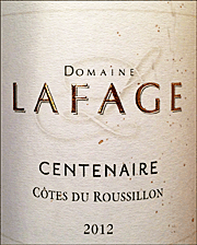 Domaine Lafage 2012 Cuvee Centenaire