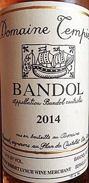 Domaine Tempier 2014 Bandol Rose