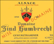 Zind Humbrecht 2011 Gewurztraminer